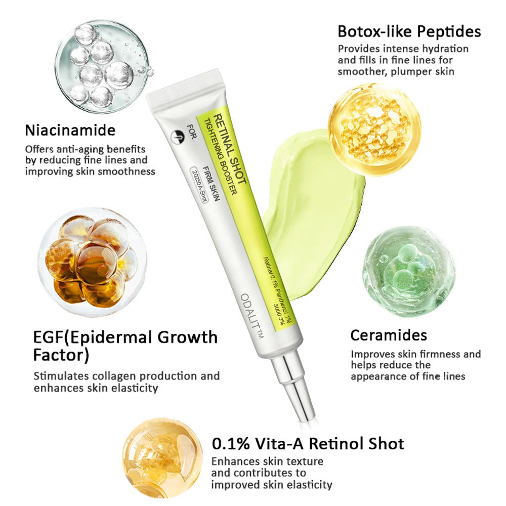 ‼️Last Day Promotion 70% OFF‼️ODALIT™ VitaBotox Firming Elixir | Reduces Marionette Lines, Nasolabial Folds, Deep Wrinkles & Loss of Firmness | Targets Age Spots & Uneven Skin Tone | Dermatologically Tested & Made in USA