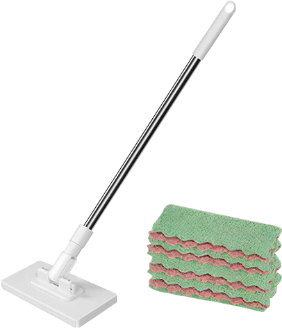 đź’¦Last Day Sales 50% OFFđź§ąDisposable Dust Mop with 4 Reusable Cloths