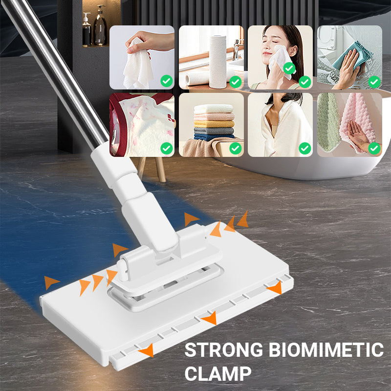 đź’¦Last Day Sales 50% OFFđź§ąDisposable Dust Mop with 4 Reusable Cloths