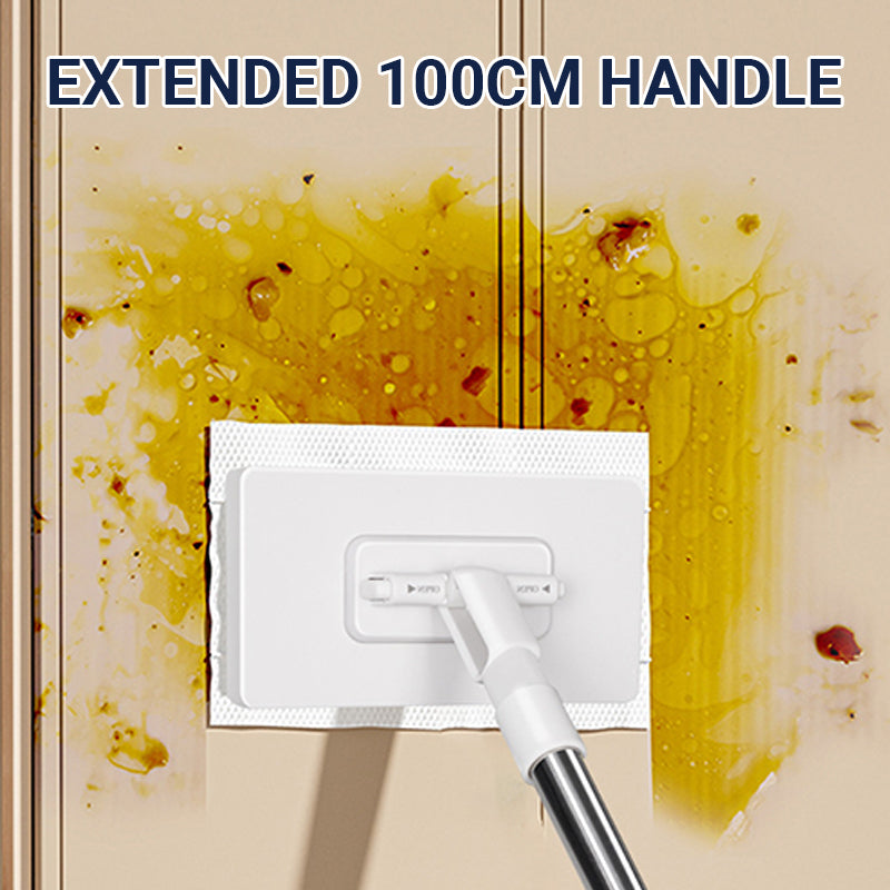 đź’¦Last Day Sales 50% OFFđź§ąDisposable Dust Mop with 4 Reusable Cloths